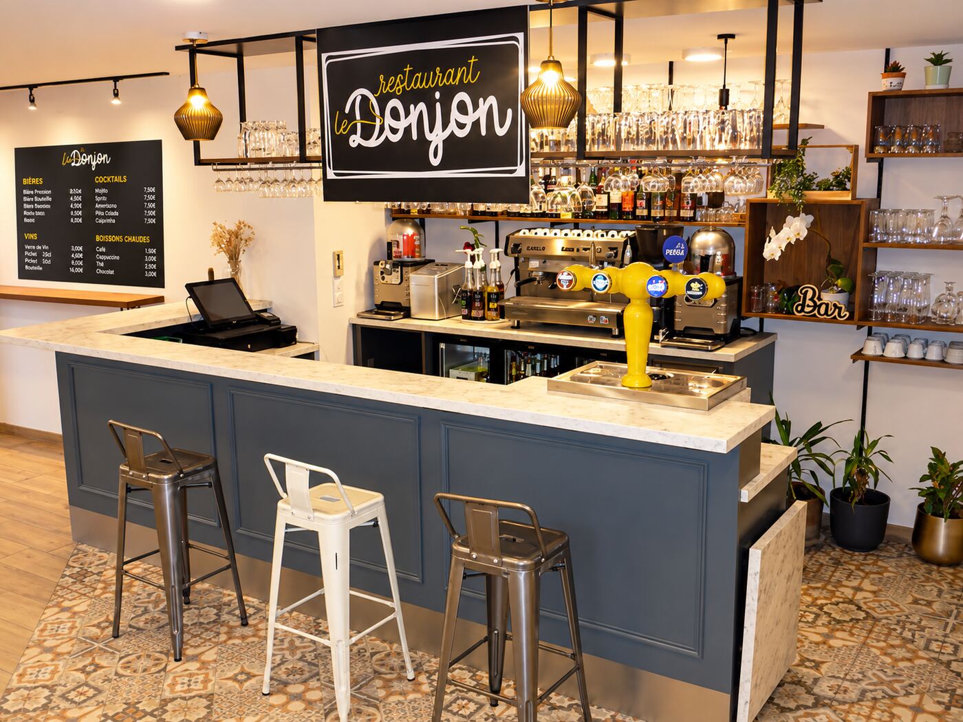 Le bar du restaurant