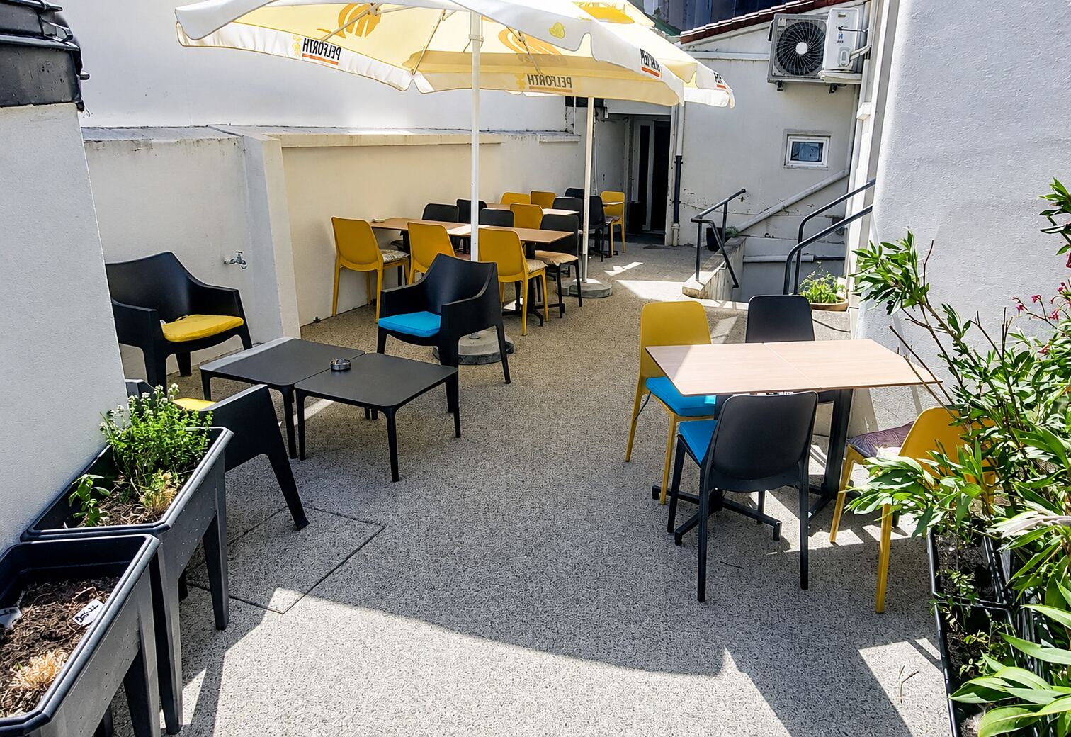 La terrasse du restaurant
